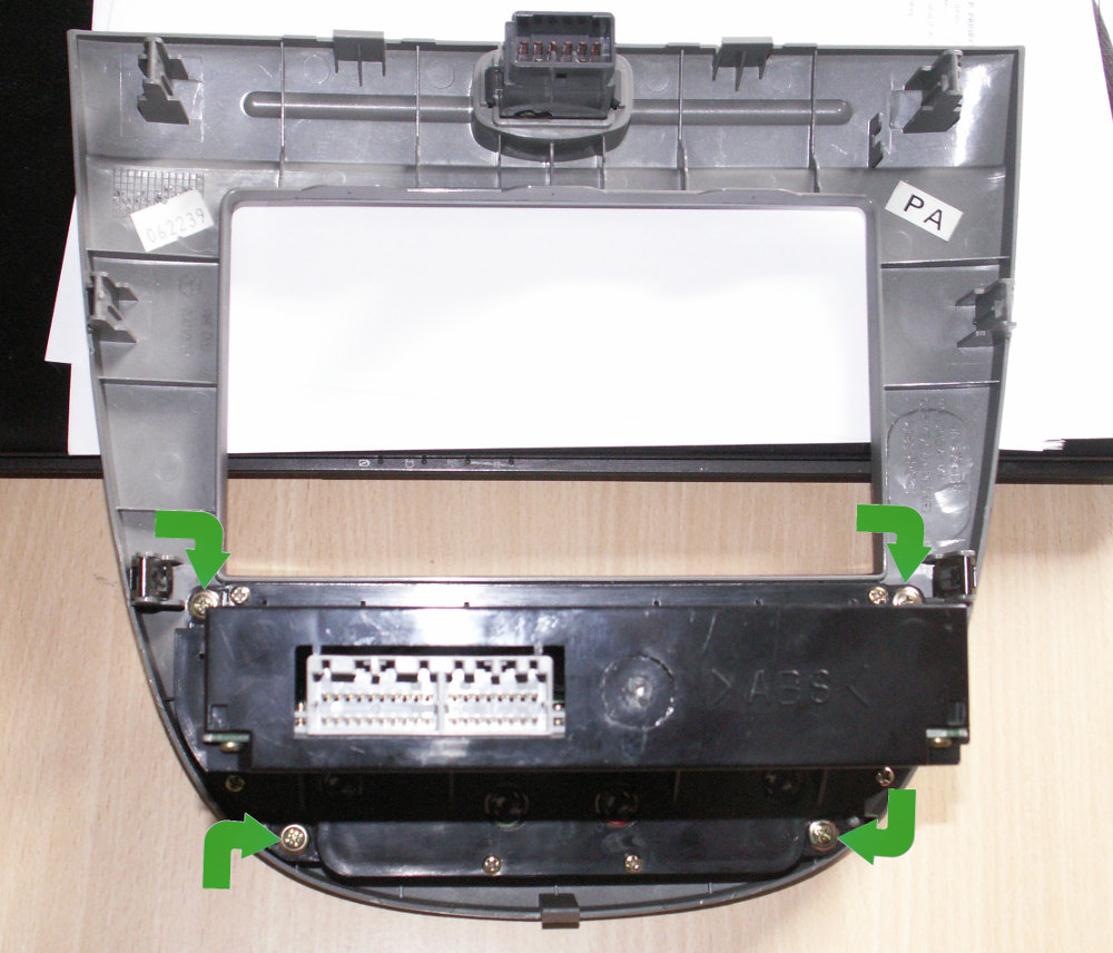 Podświetlenie wyświetlacza / panelu klimatyzacji Lacetti